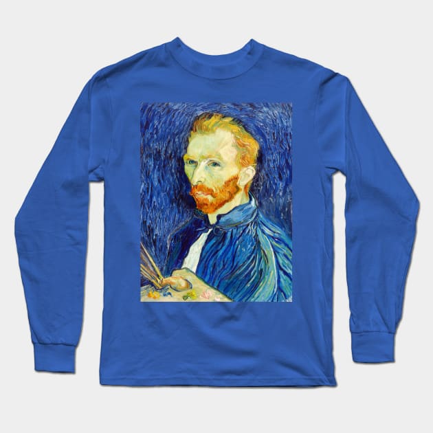 Self-Portrait by Vincent van Gogh Long Sleeve T-Shirt by MasterpieceCafe